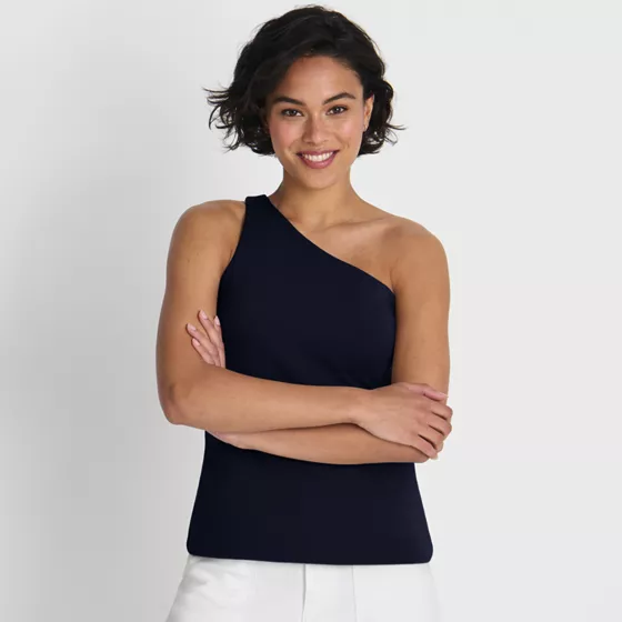 Women's Slender One Shoulder Top - primary