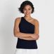 Women's Slender One Shoulder Top, Front