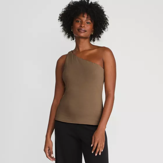 Women's Slender One Shoulder Top - primary