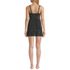 Women's SlenderSuit Shine Wrap Swim Dress Swimsuit, Back