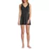 Women's SlenderSuit Shine Wrap Swim Dress Swimsuit, Front