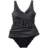 Women's SlenderSuit Shine Wrap Swim Dress Swimsuit, alternative image