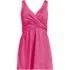 Women's SlenderSuit Shine Wrap Swim Dress Swimsuit, Front