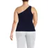 Women's Plus Size Slender One Shoulder Top, Back