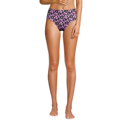 Women's Mid Rise Bikini Bottoms - image 1