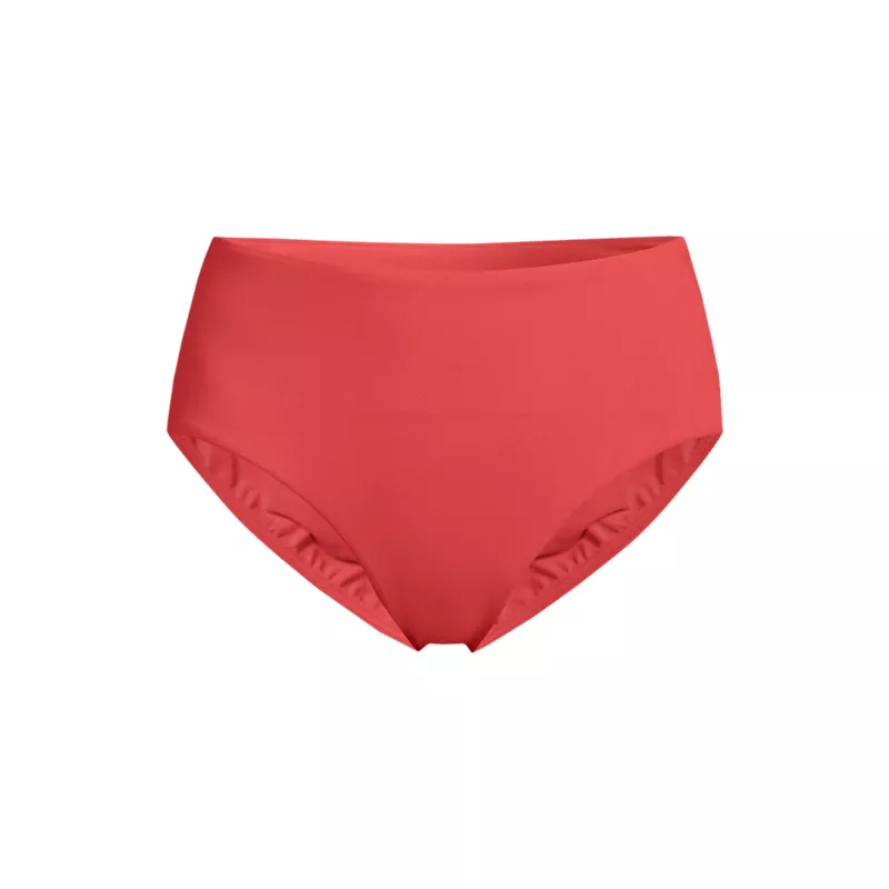 Women's Plus Size Mid Rise Classic Bikini Bottoms, Front