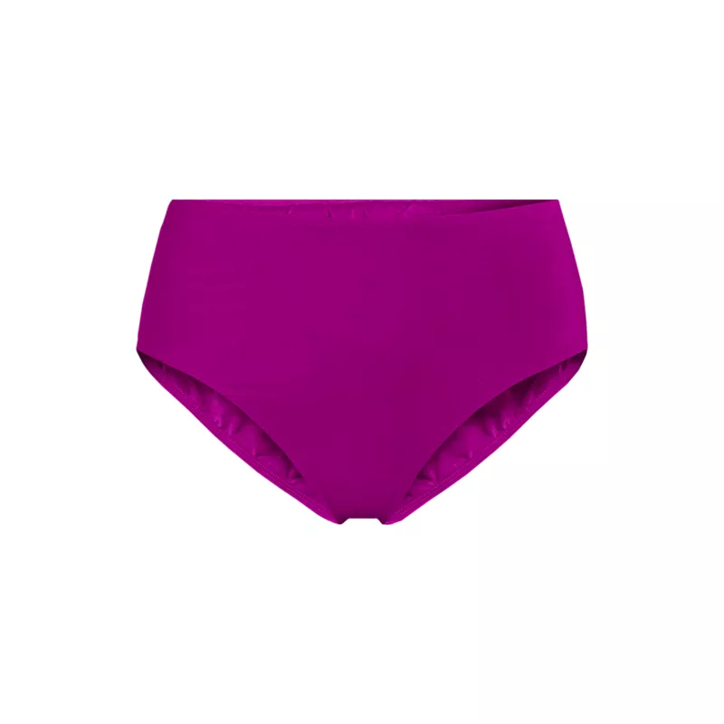 Women's Plus Size Mid Rise Classic Bikini Bottoms, Front