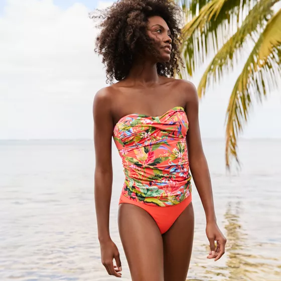 Women's Mid Rise Bikini Bottoms - primary