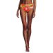 Women's Chlorine Resistant Classic Mid Waist Bikini Bottoms, Front