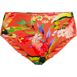 Women's Chlorine Resistant Classic Mid Waist Bikini Bottoms, Front