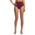 Women's Petite Pinchless High Waisted Bikini Bottoms, Front