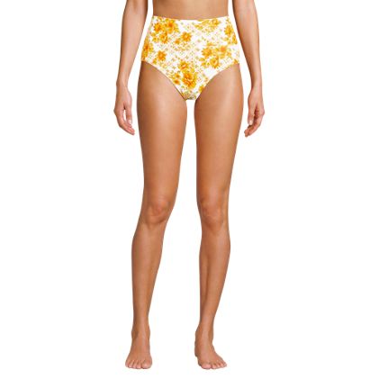 Women's Pinchless High Waisted Bikini Bottoms - image 1