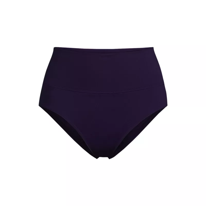 Women's Pinchless High Waisted Bikini Bottoms, Front