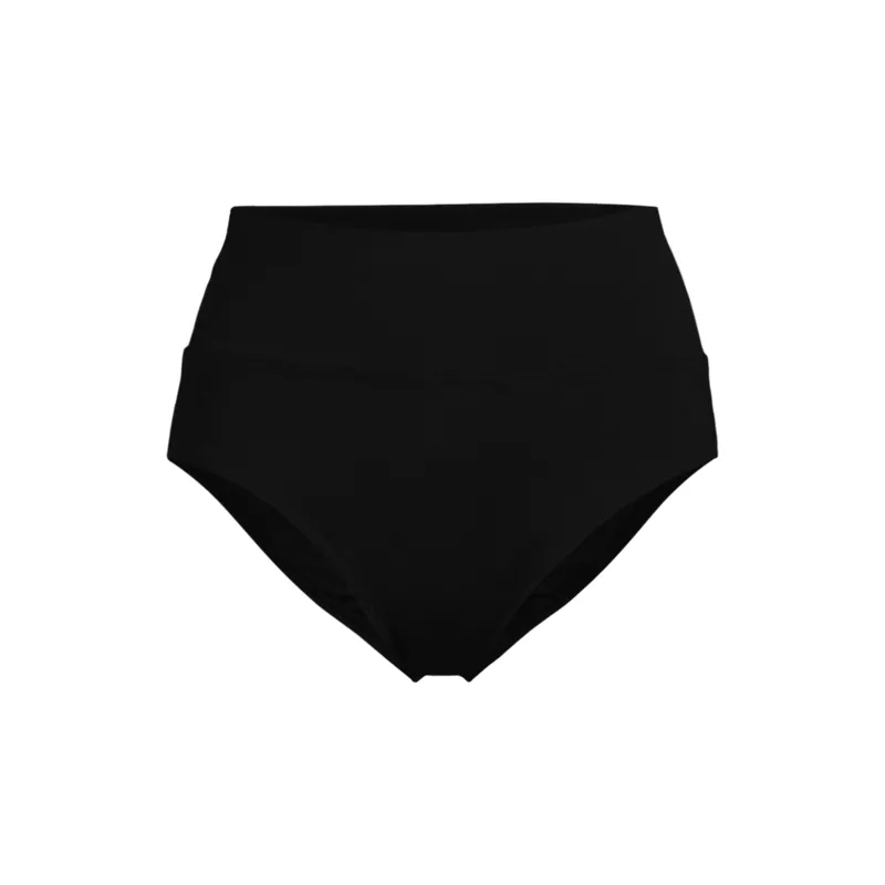 Women's Plus Size Pinchless High Waisted Bikini Bottoms, Front