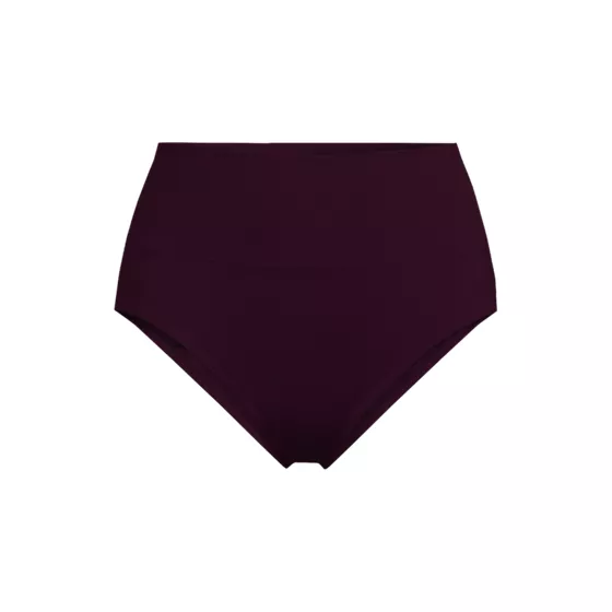 Women's Petite Pinchless High Waisted Bikini Bottoms - primary