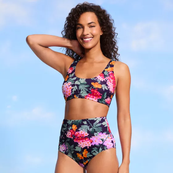 Women's Pinchless High Waisted Bikini Bottoms - primary