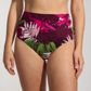 Women's Chlorine Resistant Pinchless High Waisted Bikini Bottoms