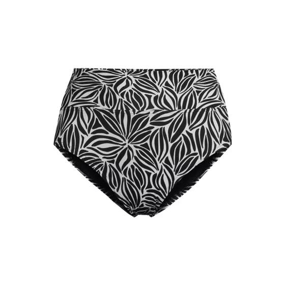 Women's Chlorine Resistant Pinchless High Waisted Bikini Bottoms - primary