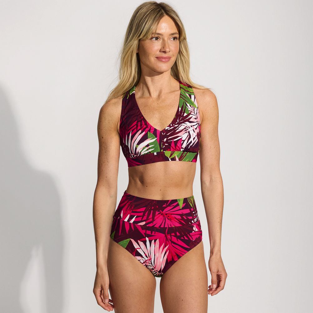 ★MAYBEACH☆Minty high waist bikini Next by Athena Bermuda Stripe Paddle Out Rib Texture High