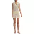 Women's Open Knit Cover-up Dress, Front
