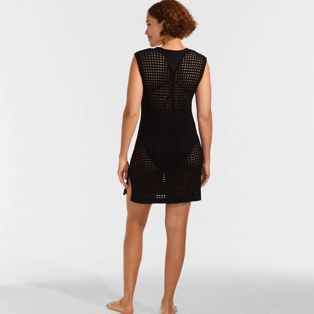 blue lurex knitted mini dress self-portrait - Gold Lurex Knit Mini Dress