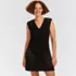 Women's Open Knit Cover-up Dress, Front