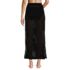 Women's Cotton Open Knit Maxi Swim Cover-up Skirt, Back