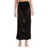 Women's Cotton Open Knit Maxi Swim Cover-up Skirt, Front
