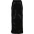 Women's Cotton Open Knit Maxi Swim Cover-up Skirt, Front