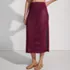 Women's Cotton Open Knit Maxi Swim Cover-up Skirt, Front