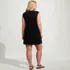 Women's Plus Size Open Knit Cover-up Dress, Back