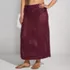 Women's Plus Size Cotton Open Knit Maxi Swim Cover-up Skirt, Front