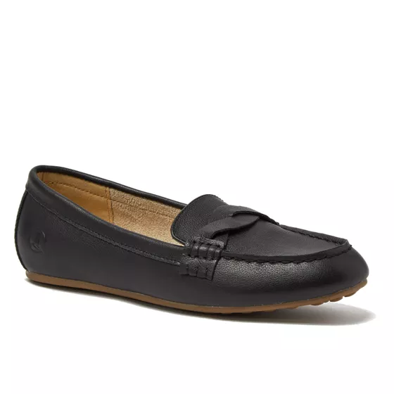 Women's Comfort Slip On Leather Loafers - primary