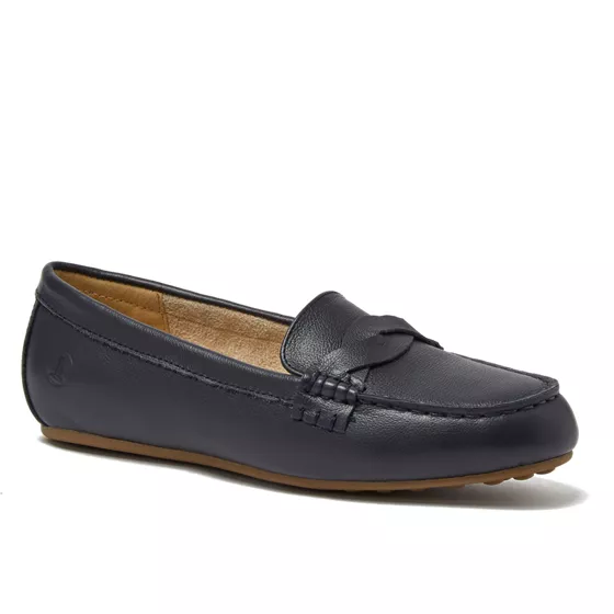Women's Comfort Slip On Leather Loafers - primary