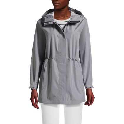 Women's Waterproof Hooded Packable Rain Jacket - image 4