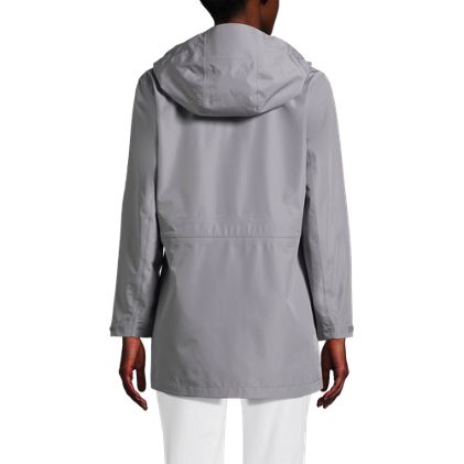 Women's Waterproof Hooded Packable Rain Jacket - image 3