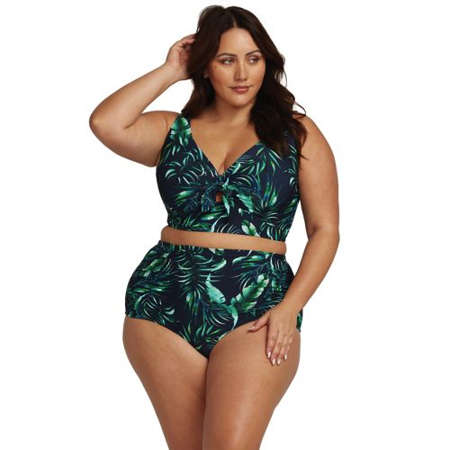 Women's Plus Size Swimsuits: Tops, Bottoms, Sets