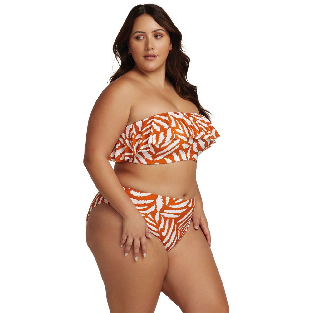 Artesands Women's Alabastron Monet Curve Fit Mid Rise Bikini Swim