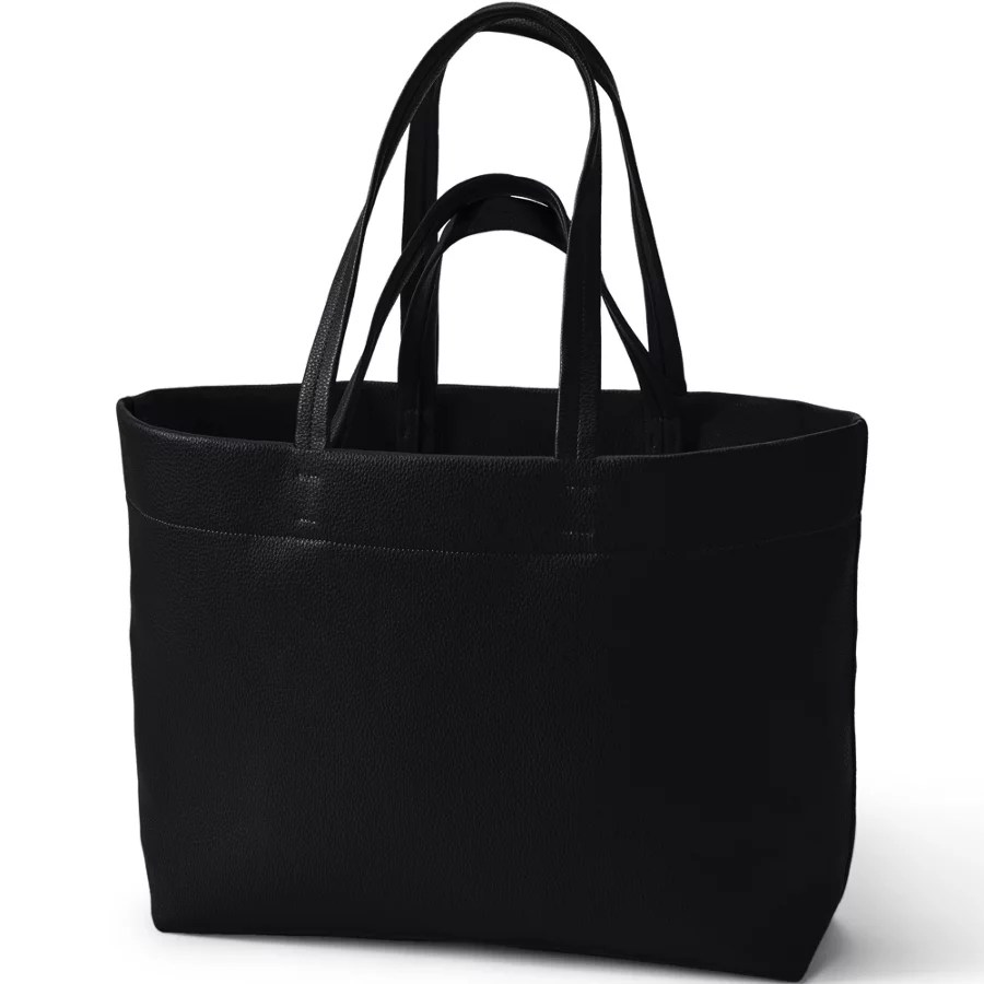 Women's Faux Leather Tote view 2