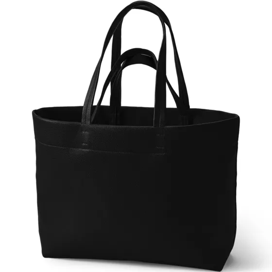 Women's Faux Leather Tote - primary