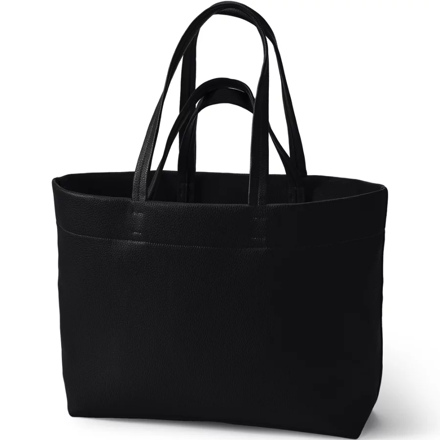 Women's Faux Leather Tote view 3