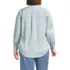 Women's Plus Size Cooling Button Front Shirt, Back
