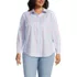 Women's Plus Size Cooling Button Front Shirt, Front