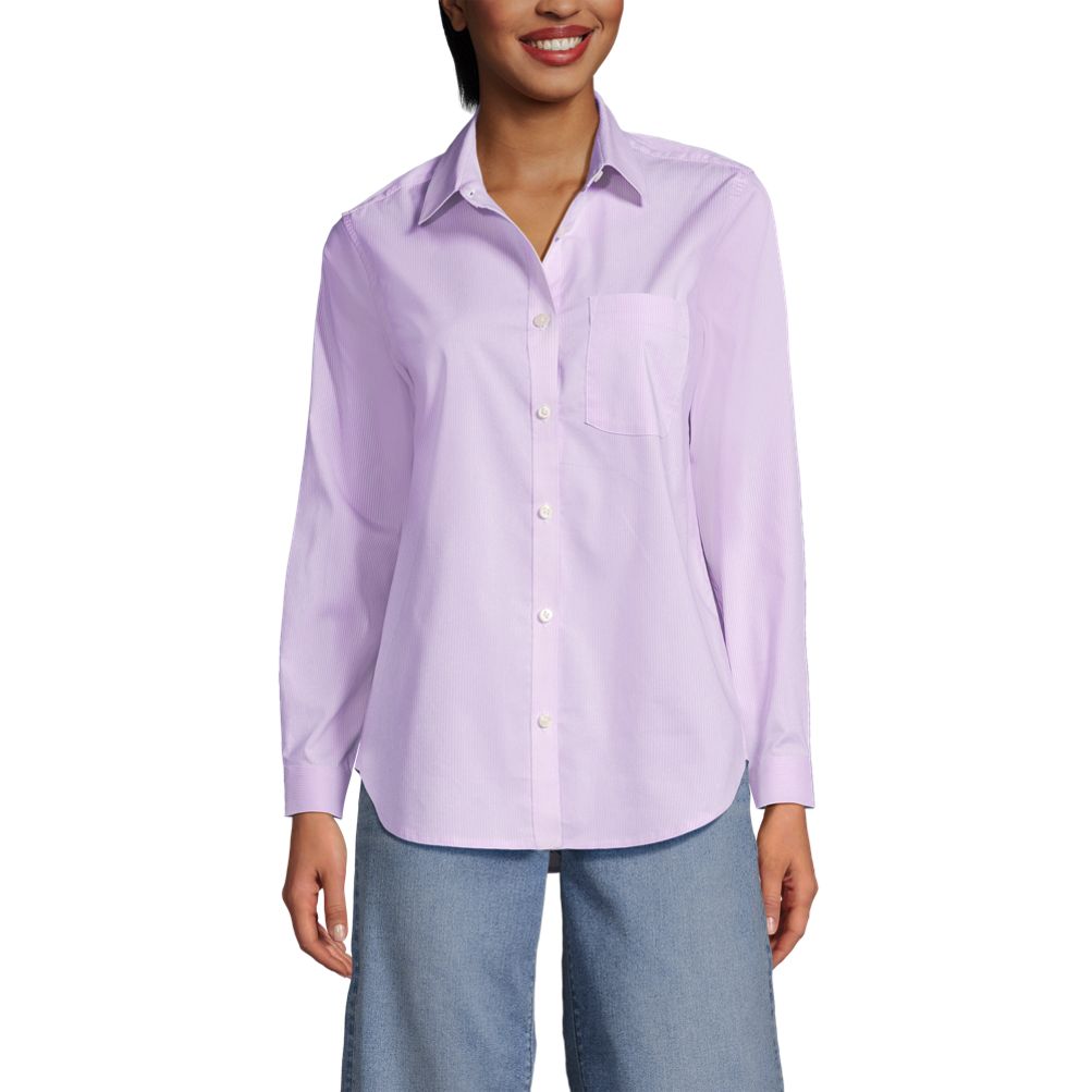 Women's Cooling Button Front Shirt | Lands' End