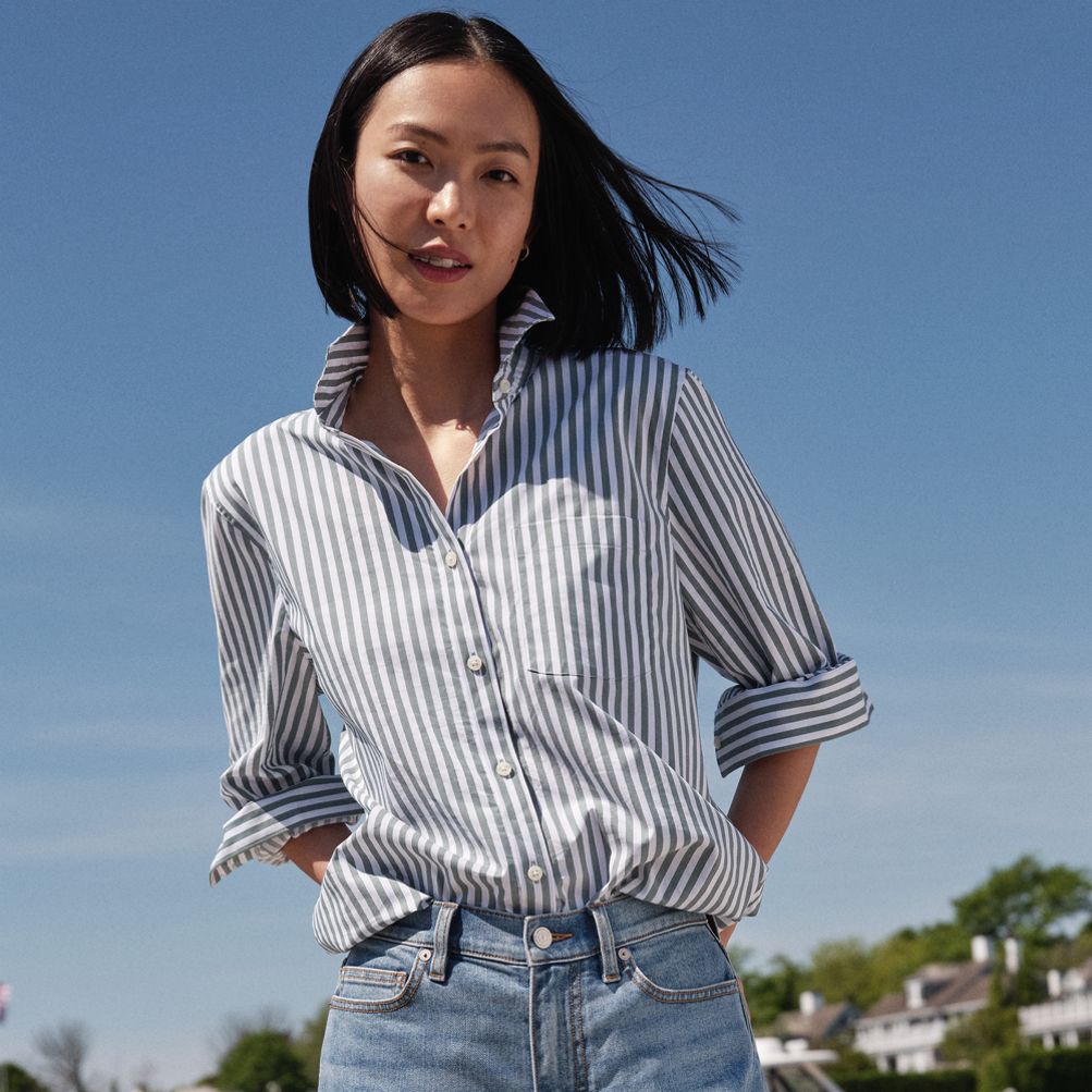 Women's Cooling Button Front Shirt | Lands' End