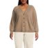 Women's Plus Size Cashmere Cardigan, Front