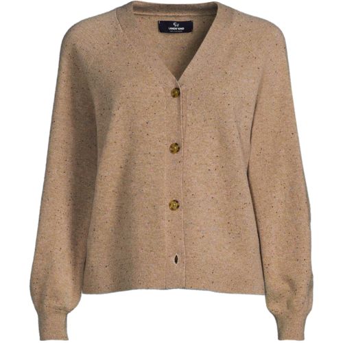 売れ筋商品|||ランズエンド ニット&セーター アウター レディース Women's Drifter Baby Cable VNeck Cardigan Sweater - Set Top Fresh ivory/orchid stripe Women's Drifter Baby Cable VNeck Cardigan Sweater - Set Top