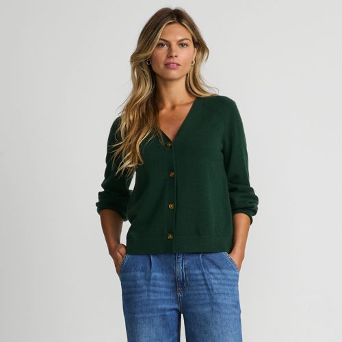 Women's Cashmere Cardigan, Front