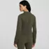 Women's Petite Fine Gauge Cotton Sweater Jacket, Back