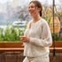 Women's Clip Dot Chiffon Blouse, alternative image